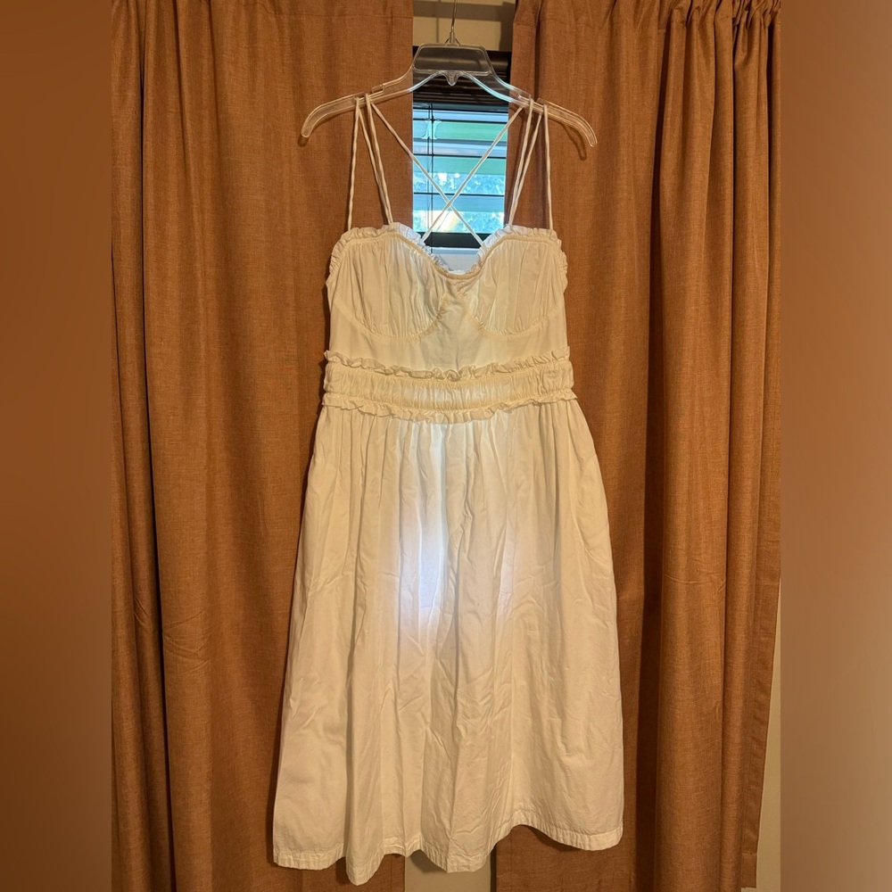 Corset White Dress
